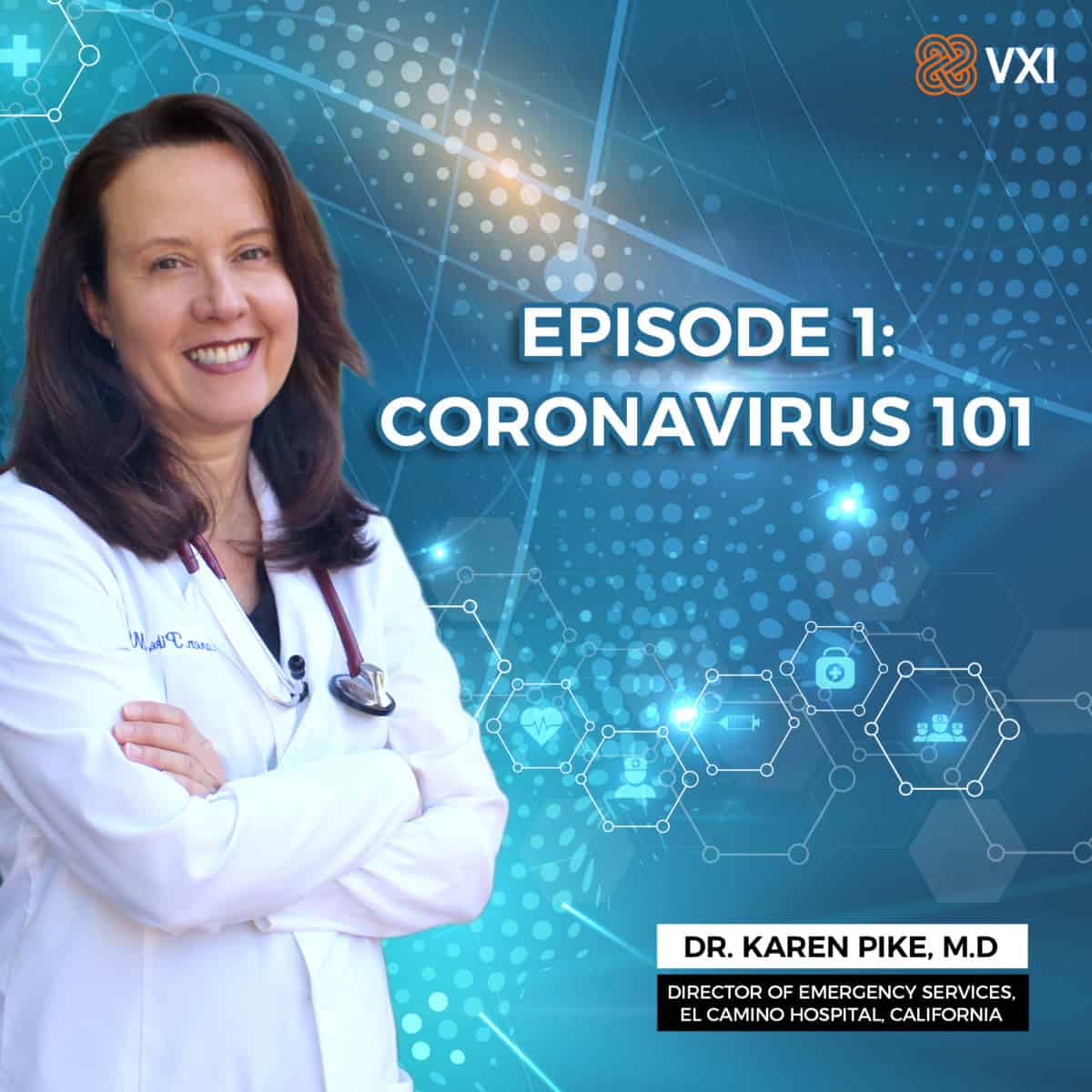 Dr. Karen Pike Coronavirus 101 for VXI Call Centers Outsourcing