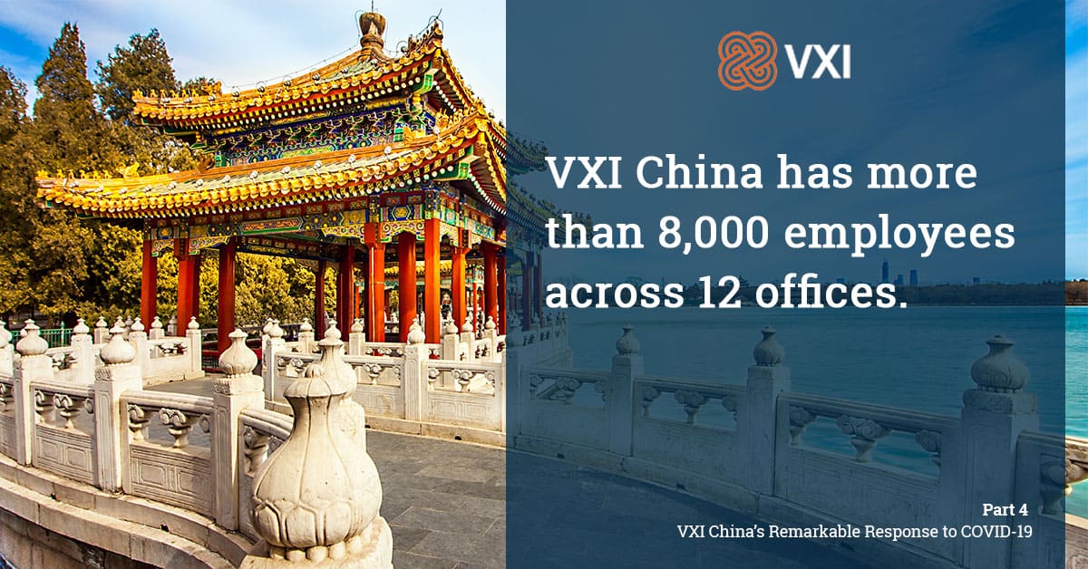 Business Continuity and Lessons Learned from VXI China
