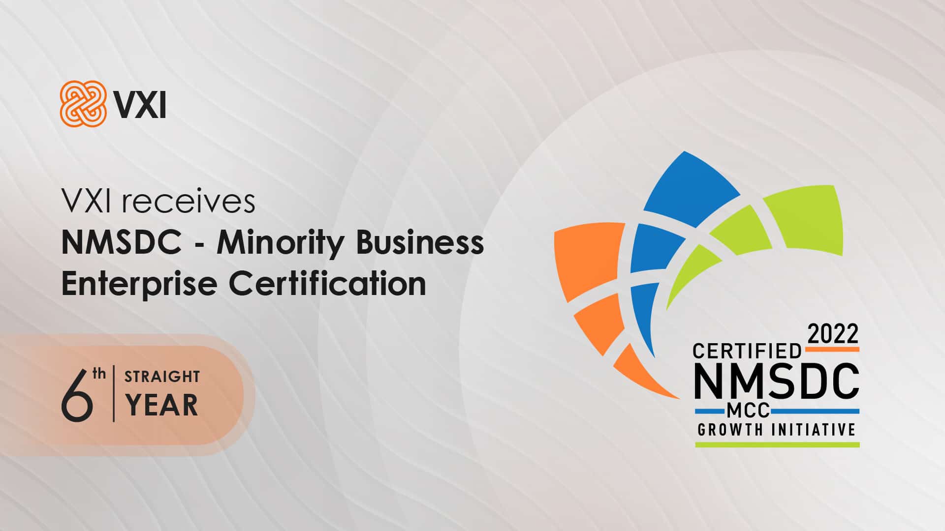 Banner VXI receives NMSDC - Minority Business Enterprise Certification