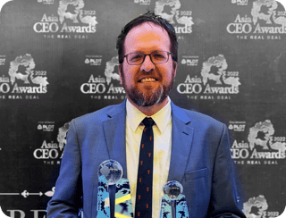 Banner - VXI COO Jared Morrison Wins Asia CEO Awards Expatriate Executive of the Year