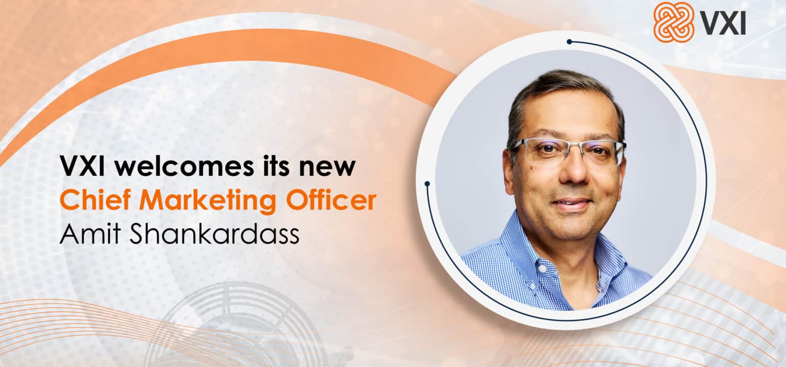 Banner - VXI Announces Amit Shankardass as Chief Marketing Officer
