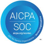 Logo indicating SOC 2 Type 2 Compliance, representing adherence to high standards of security and data protection.